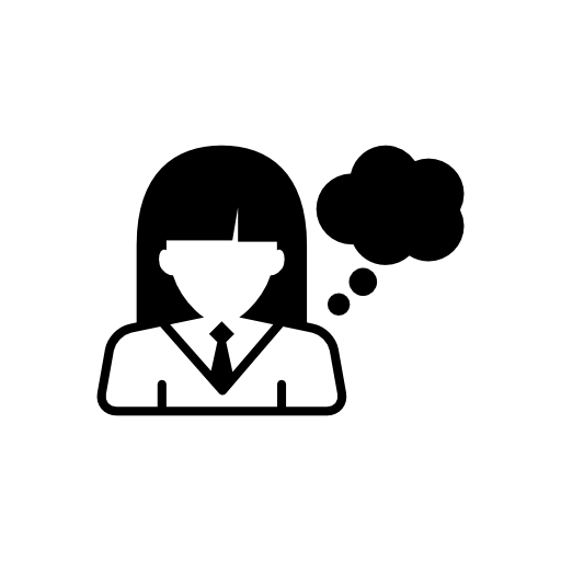 Girl thinking