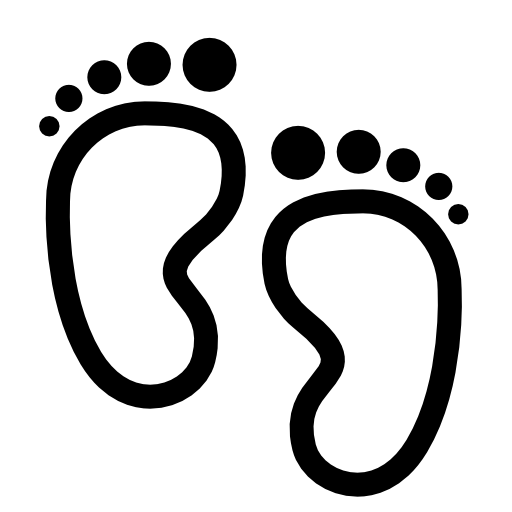 Baby footprints