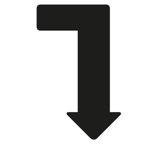 Level down arrow