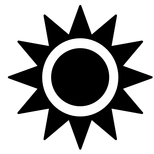 Sun shape