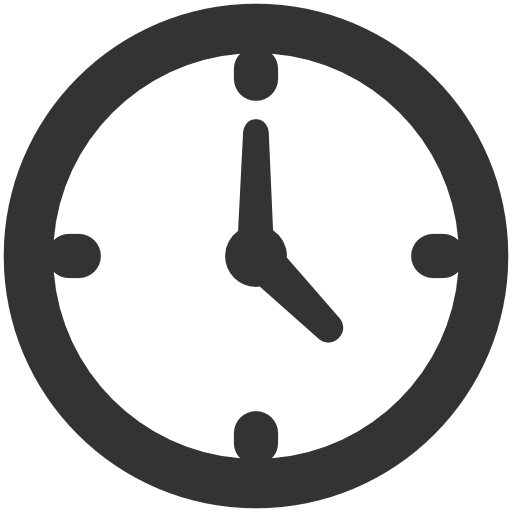 Circular watch outline