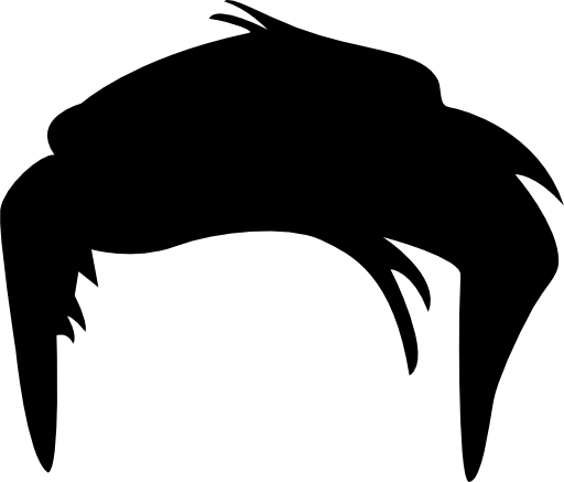 Short male hair shape