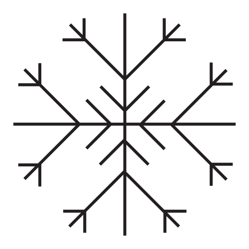 Snow flake, IOS 7 symbol