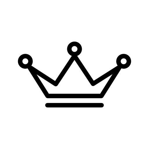 Royal crown outline