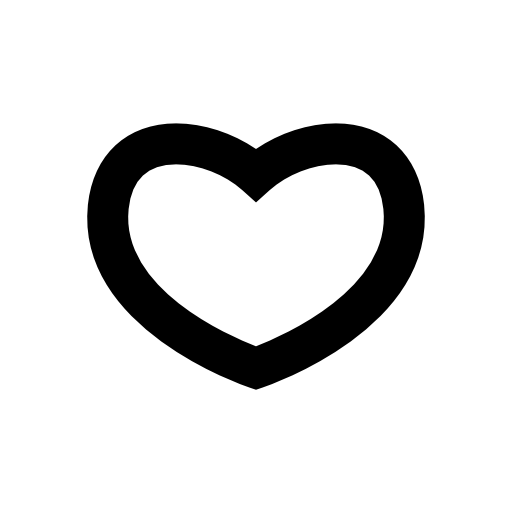 Heart outline