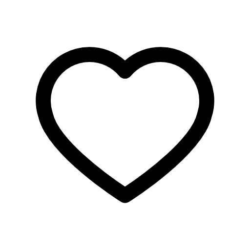 Heart outline