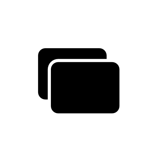 Overlapping round cornered rectangles