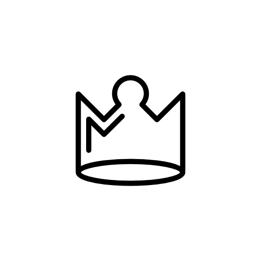 Royal crown outline