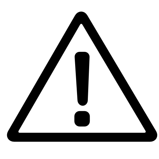 Warning triangular signal