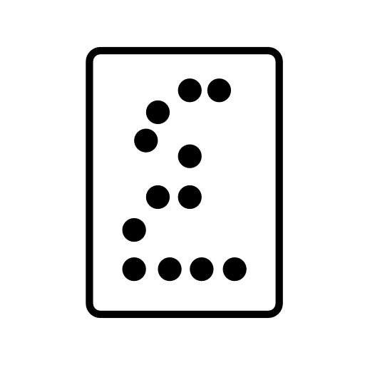 Braille text