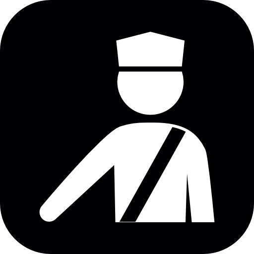 Security guard symbol