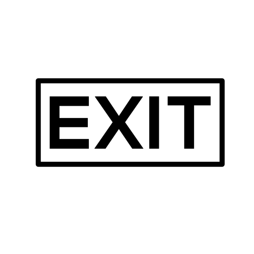 Exit word in a rectangular signal