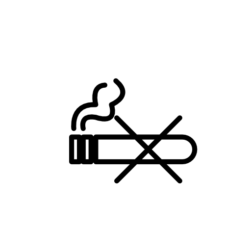 No smoking outline sign