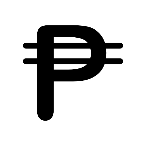 Philippines peso currency symbol