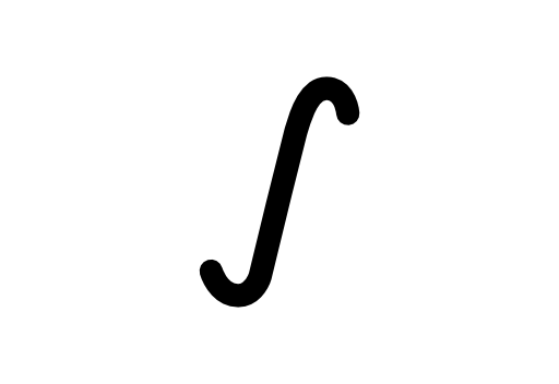 Integral mathematical sign