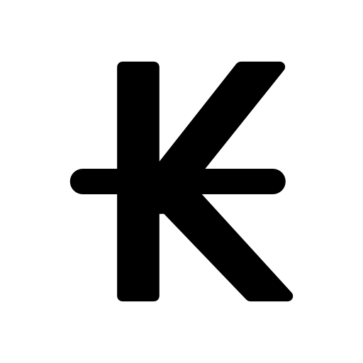 Laos kip currency symbol