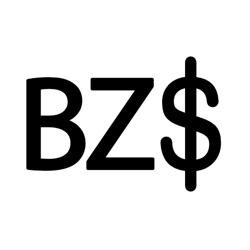 Belize dollar symbol