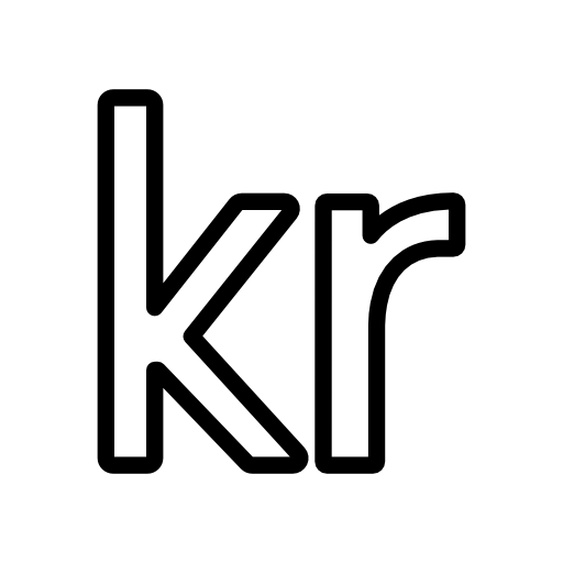 Norway krone currency symbol