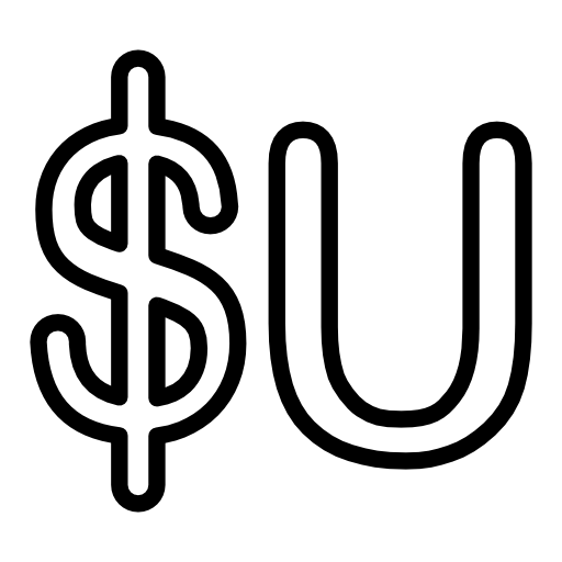 Uruguay peso currency symbol