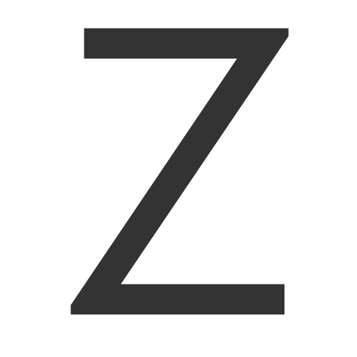 Letter z symbol