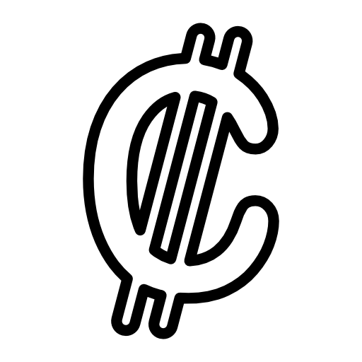 Costa Rica colon currency symbol