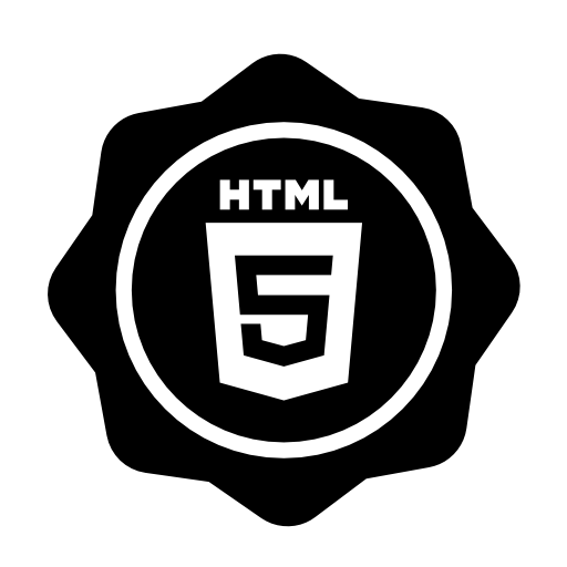 HTML 5 badge