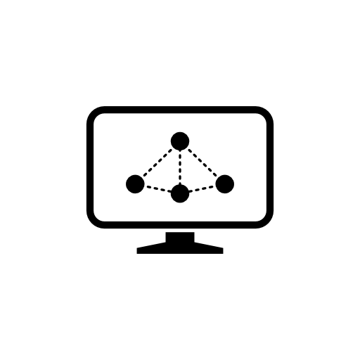 Network graph presentation for facebook