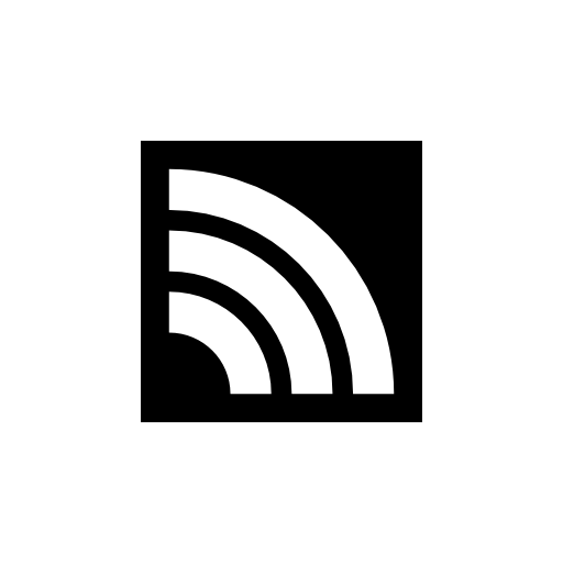 Rss feeds symbol for facebook