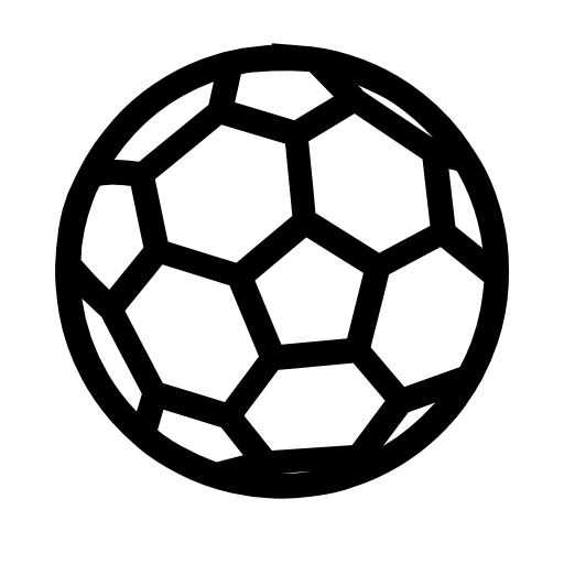 Soccer ball outline