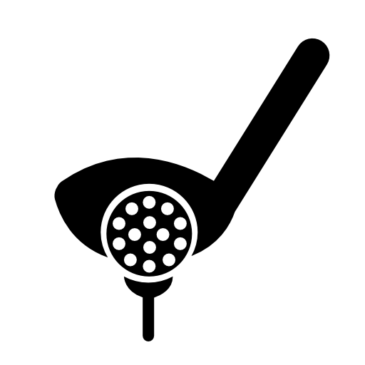 Golf putter ball and tee