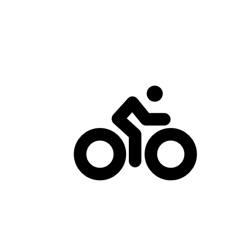 Man riding a bike