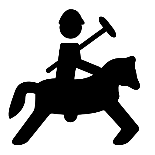 Polo silhouette