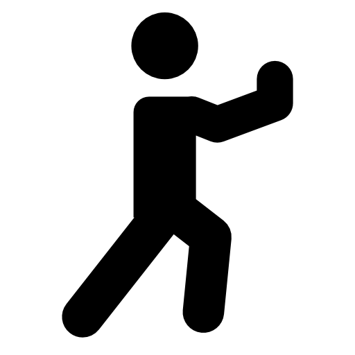 Tai chi chuan silhouette