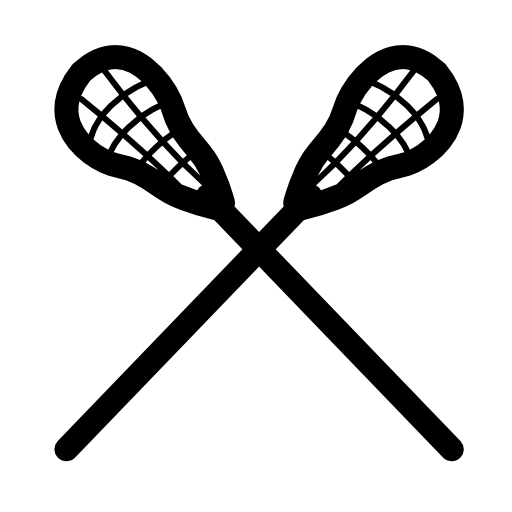 Lacrosse racquets couple