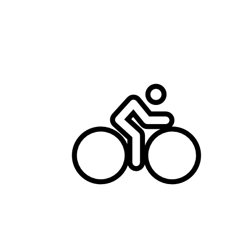 Man riding a bike