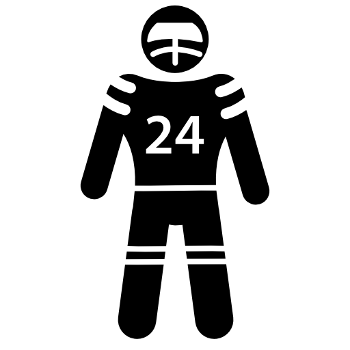 American football player