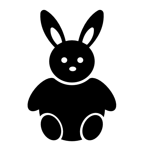 Bunny silhouette