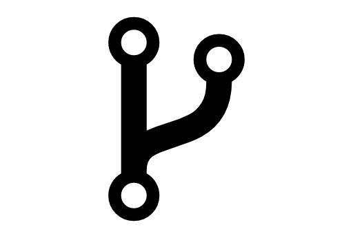 Code fork symbol