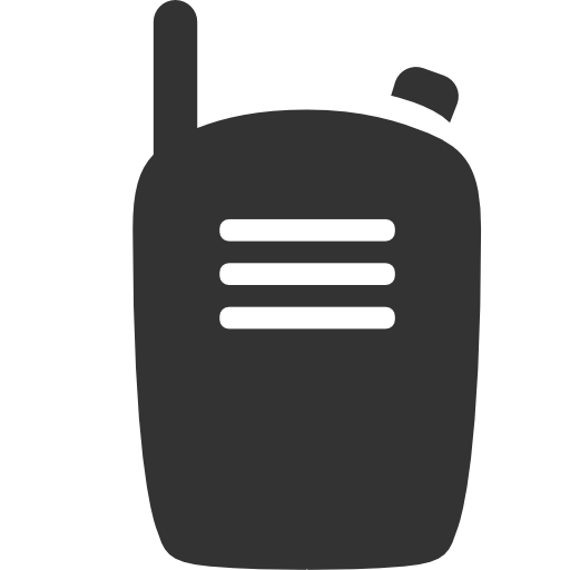 Walkie talkie radio phone