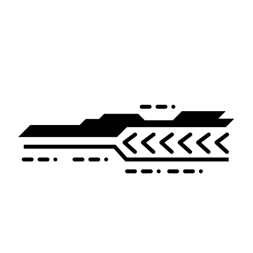 Electronic circuit print horizontal part