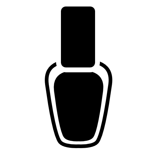 Hand nails painting bottle