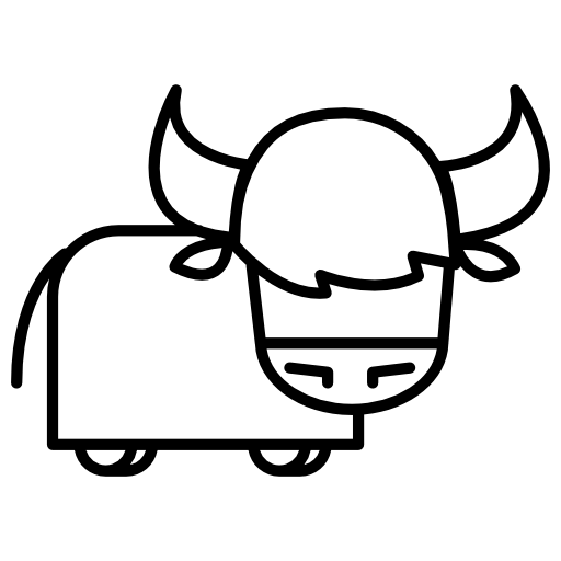 Bull cartoon variant