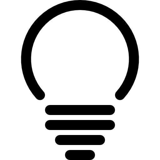 Lightbulb of spherical shape