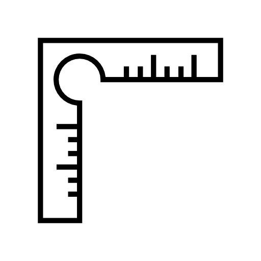 Square ruler tool