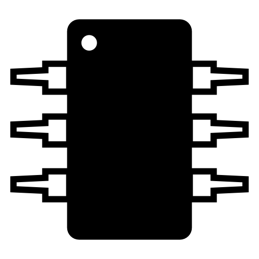 IC, integrated circuit, michrochip, IOS 7 symbol