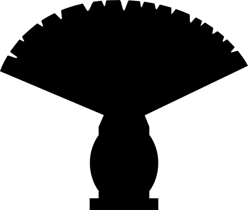 Brush silhouette