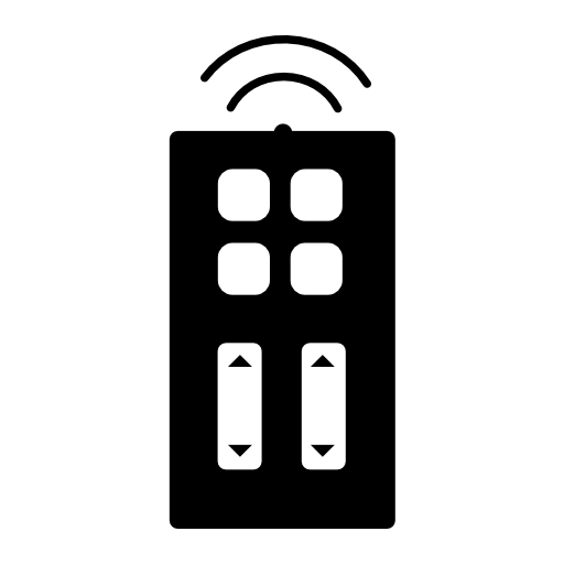 Remote control variant for machine