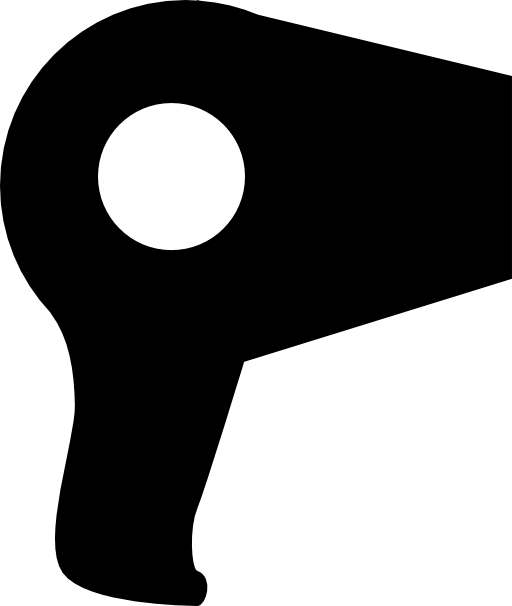 Hairdryer silhouette