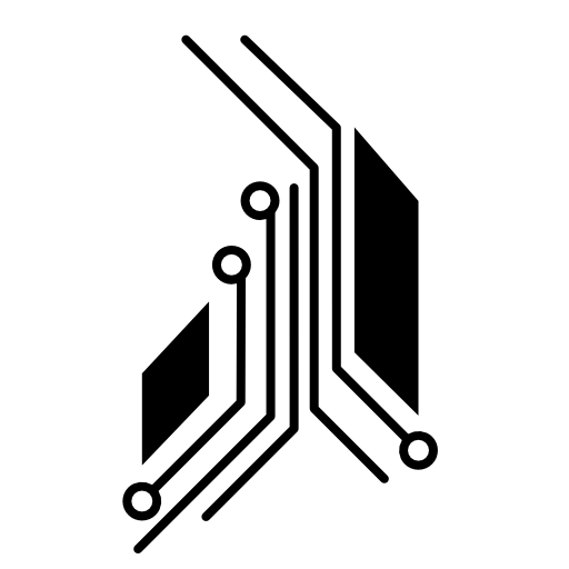 Electronic printed circuit detail