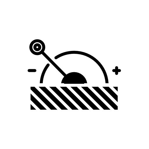 Tool with negative and positive poles detection